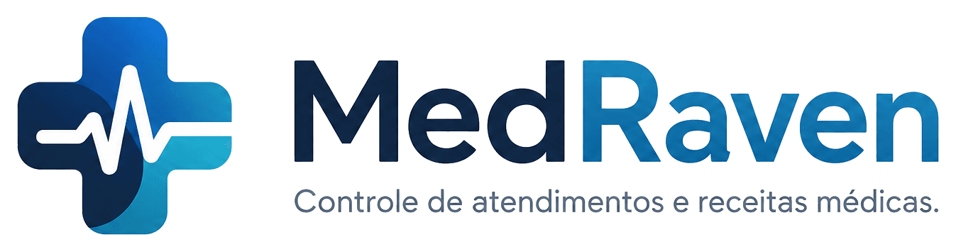 MedRaven - Controle de atendimentos e receitas médicas.